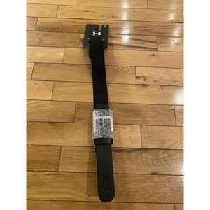 Under Armour Black Men's Baseball Belt Adjustable to‎ Size 36 New